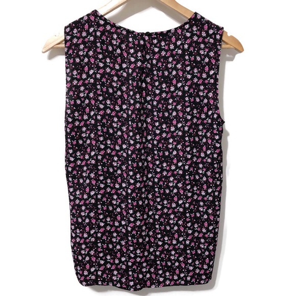 JONES NEW YORK Floral Sleeveless Blouse - Picture 8 of 14